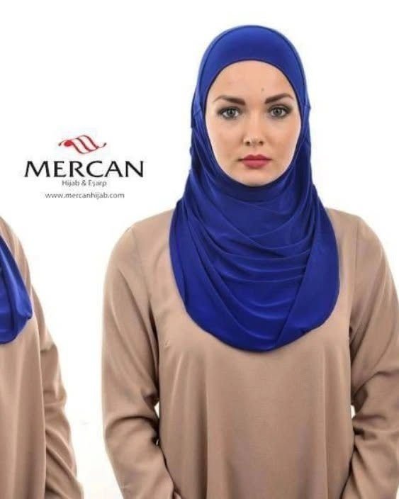Shami pileli zhars, ngjyra blu mbretërore