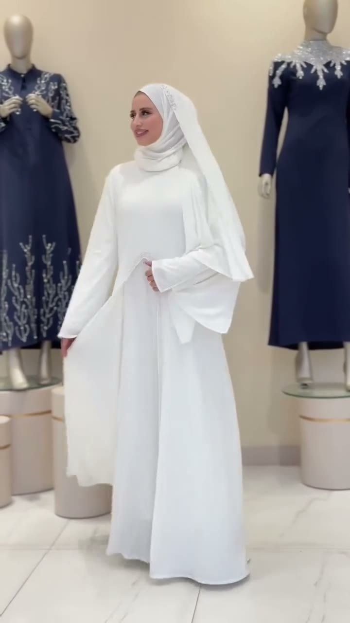 Fustan elegant me gurë dhe shall