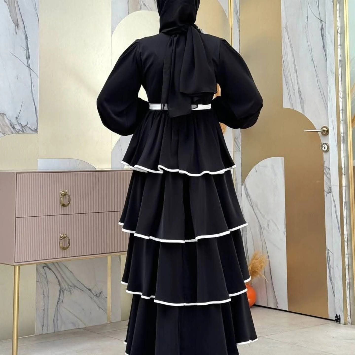 Fustan me kate medine ipek