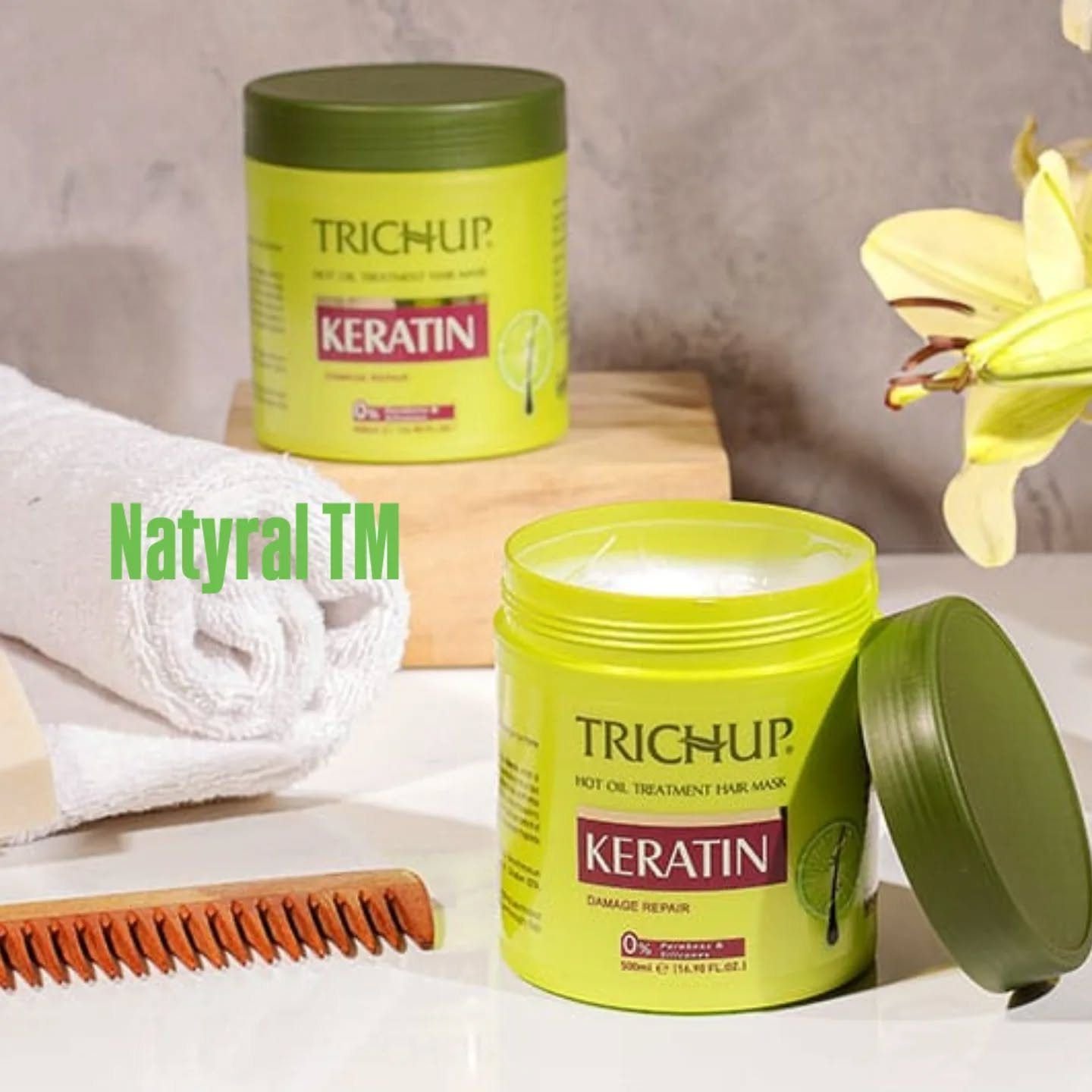 Maskë flokësh Trichup me keratinë