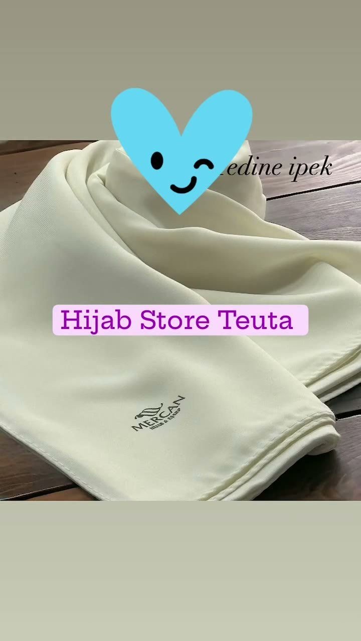 Shall medine ipek, ngjyra krem